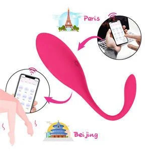 هزاز للأزواج قابل للارتداء ومتحكم به عبر التطبيق – 10 أوضاع اهتزاز، ملاءمة مرنة وتصميم تحفيز مزدوج