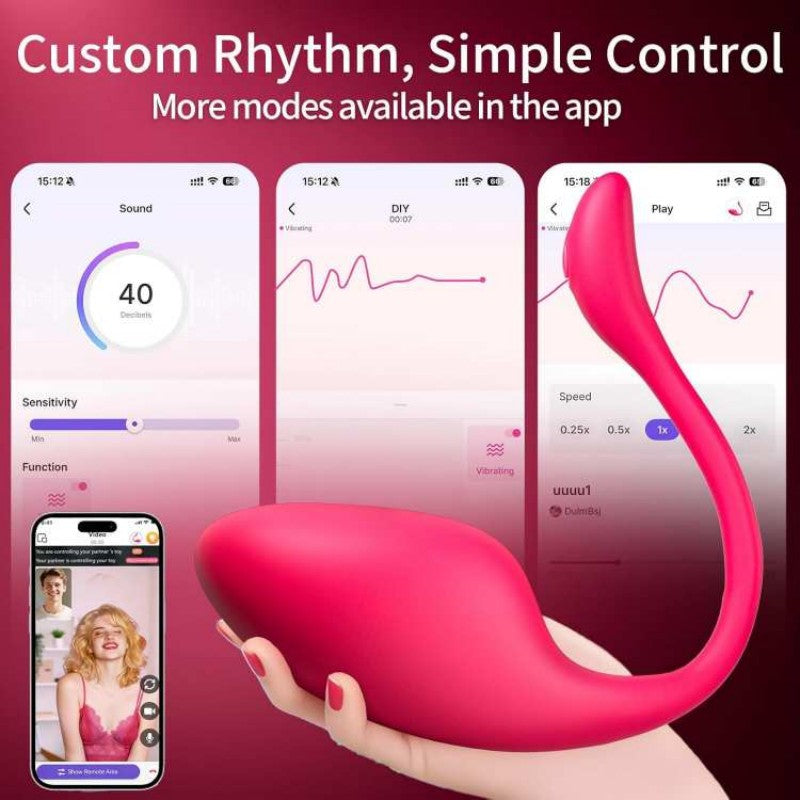 Itlog na pumipintig na kontrolado ng app