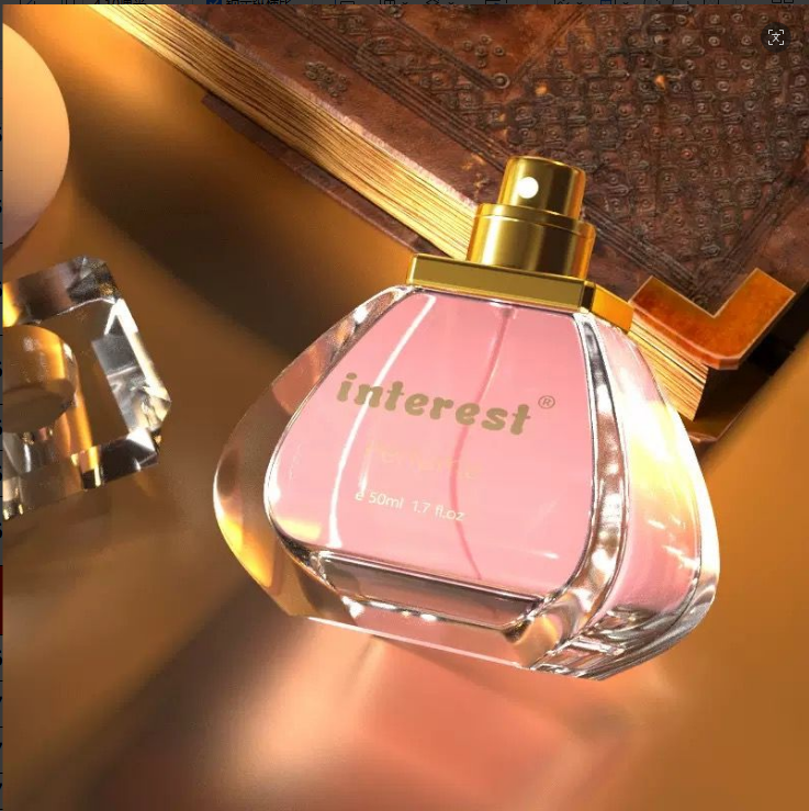 عطر Interest للنساء Allure 50 مل | عطر أنيق وتصميم محمول