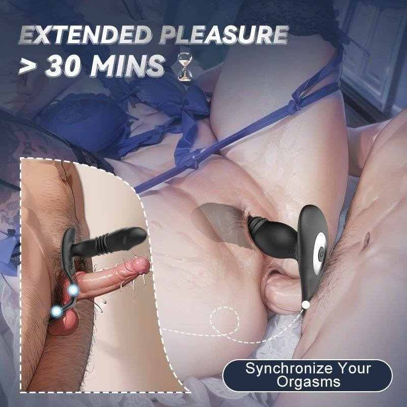 App-controlled vibrating anal plug 100mm（سدادة شرجية هزازة يتم التحكم فيها عبر التطبيق 100 مم）
